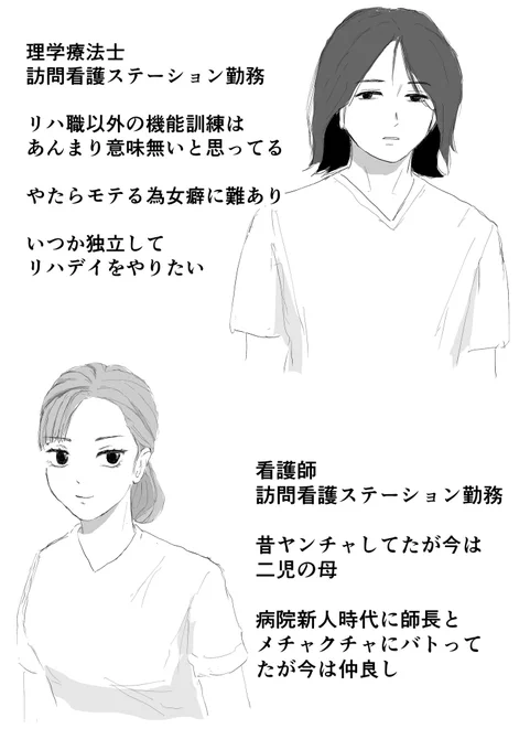 どうしてだろう
キャラ設定はすぐ思いつくな… 