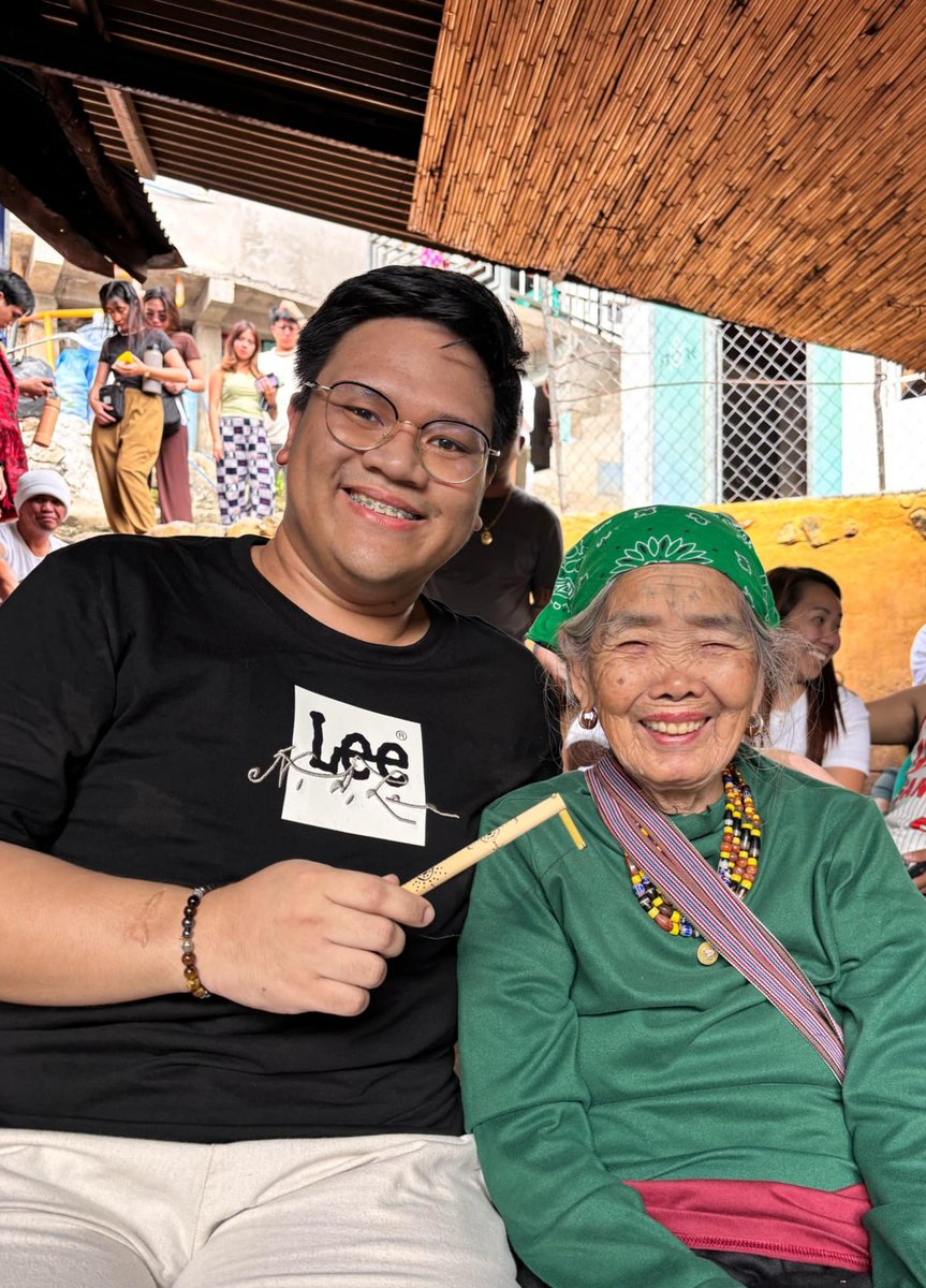 📍Buscalan Tattoo Village with the legendary Apo Whang-Od
