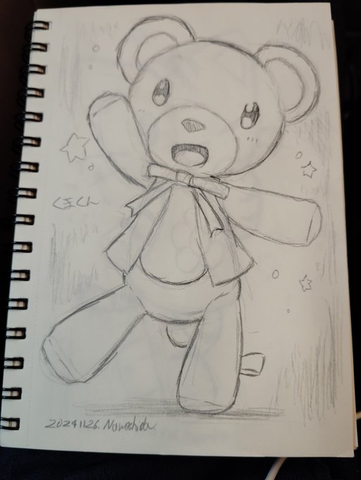 けもケ新刊の登場人物をサクッと落書き 01 