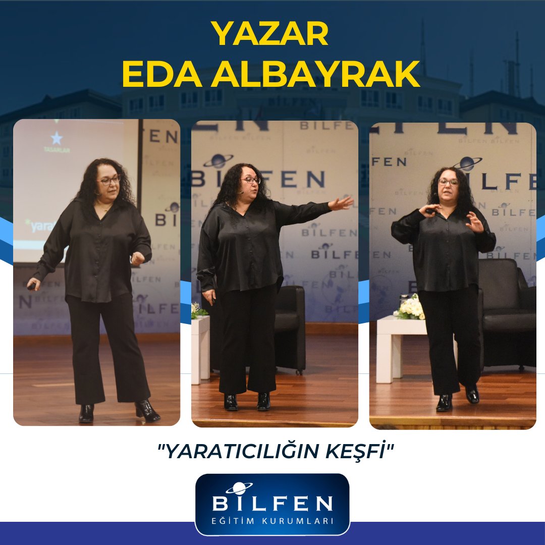 Bilfen's tweet photo. Yeniliğe ve gelişime açık Bilfen Öğretmenleri, yaşam boyu öğrenme yolculuğunda Eda Albayrak ile "Yaratıcılığın Keşfi" konulu seminerde bir araya geldi.
#bilfen https://t.co/qgQXAY2YdB