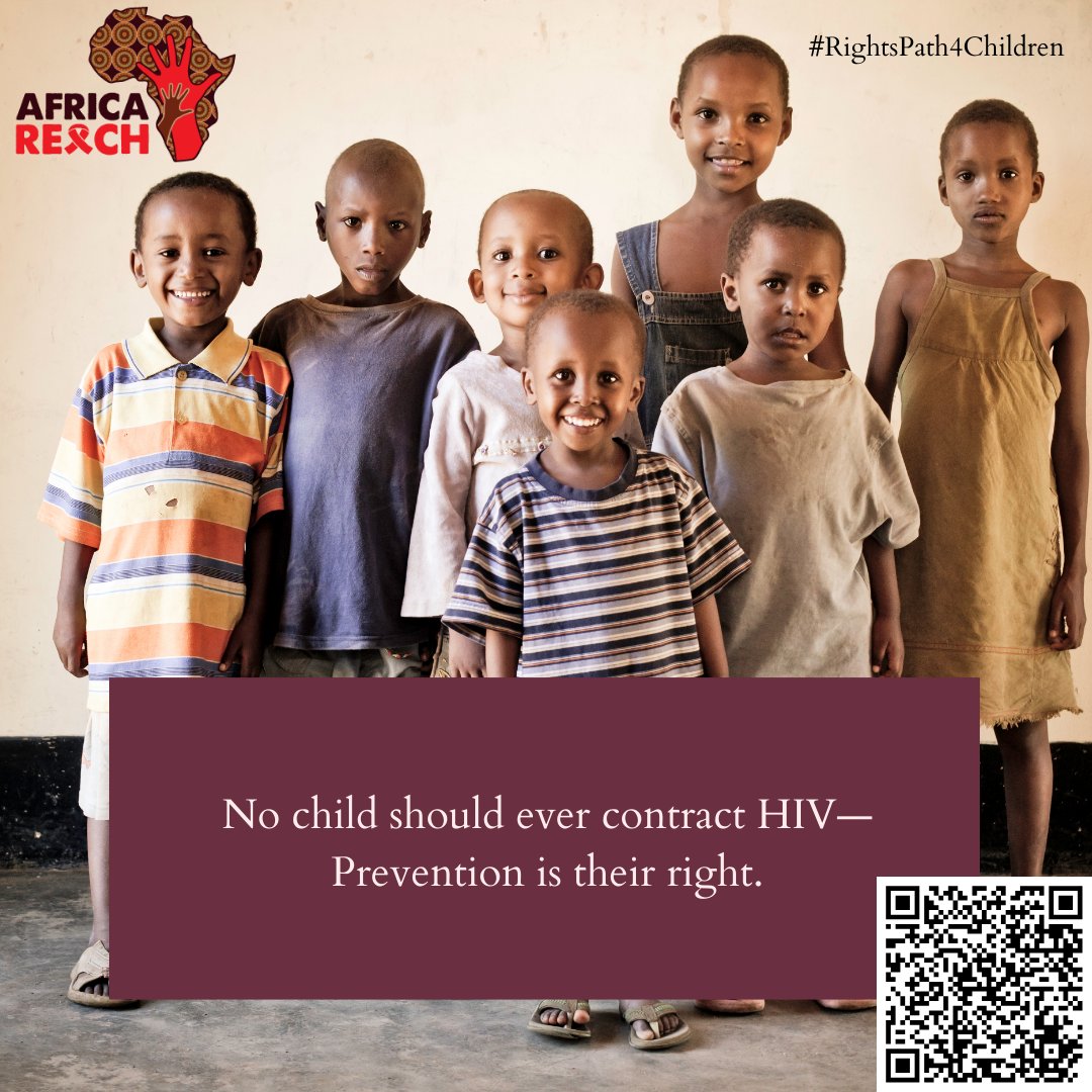 AfricaREACH1's tweet photo. No child should ever contract HIV, especially when it is preventable. It is their right to access preventive care &amp; tools to keep them safe.  Comment on our latest blog post &amp; amplify the Call to Action to #EndAIDSinChildren : https://t.co/IkZg3ZnrLT
#TaketheRightsPath #WAD2024 https://t.co/Uu8lnIKRoQ