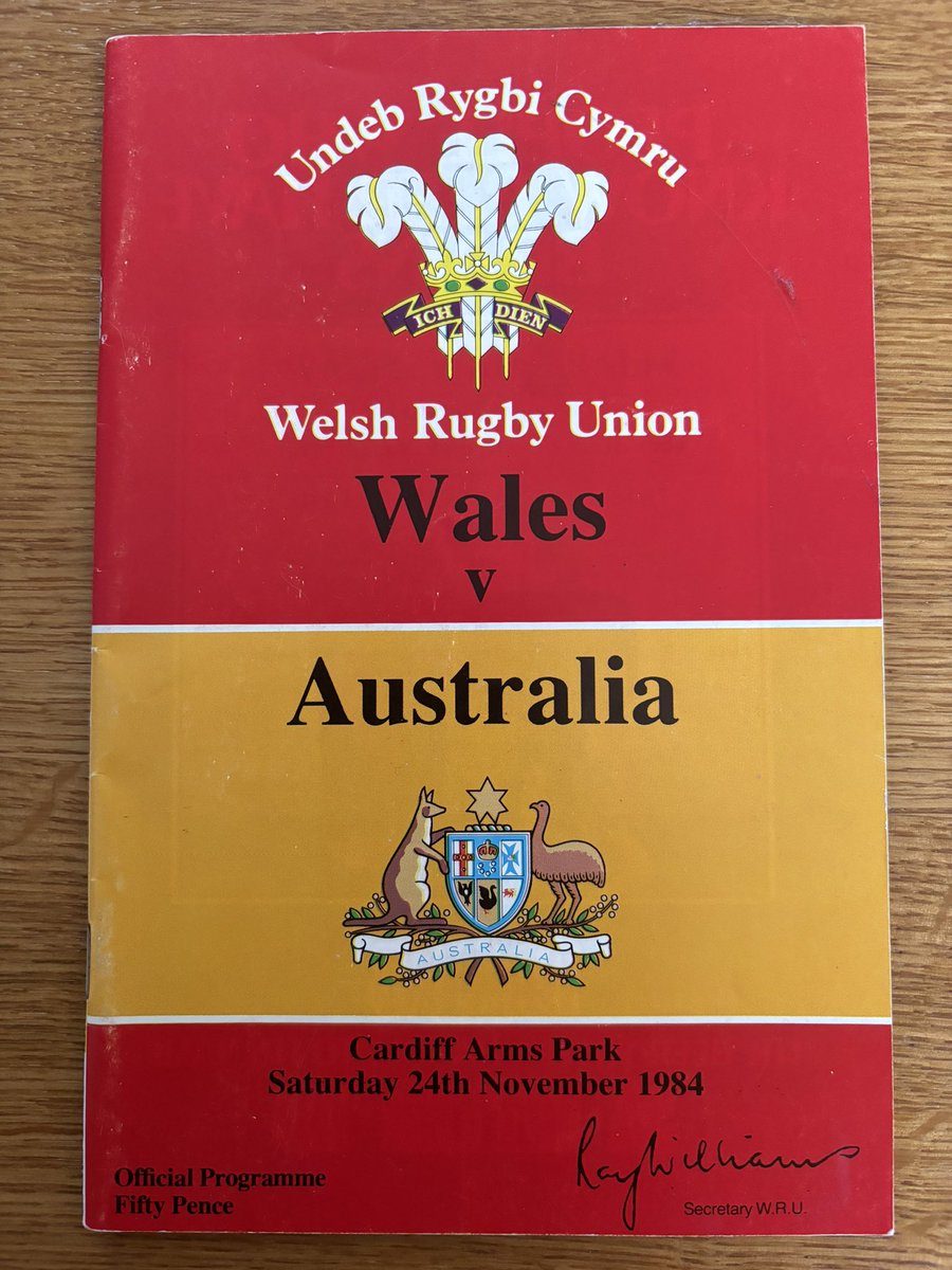 Rugby Memorabilia Society tweet media