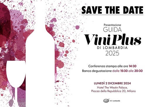 MauroBertolli's tweet photo. Lunedì 2 dicembre 2024 AIS Lombardia presenta la 18^ edizione della Guida ViniPlus di Lombardia
L'articolo al link https://t.co/5oEvTokOQS
#AISLombardia #GuidaViniPlus #Viniplus #italiadelvinobertolli
#AssociazioneItalianaSommelierLombardia #sommelier
#HosamEldinAbouEleyoun https://t.co/ZQGvIycmob