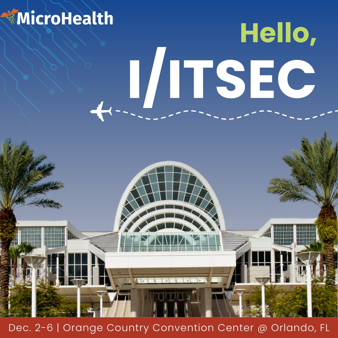 MicroHealthLLC's tweet photo. The MH crew is geared up for @iitsec 2024!
 
Swing by Booth #1️⃣9️⃣4️⃣0️⃣ in the small business pavilion.
 
From cloud engineering to cybersecurity, we've got you covered.
 
Let’s elevate your IT and simulation capabilities, together. 🤝
 
#IITSEC2024 #IITSEC #medsim #microhealth https://t.co/SULdQSwcvY