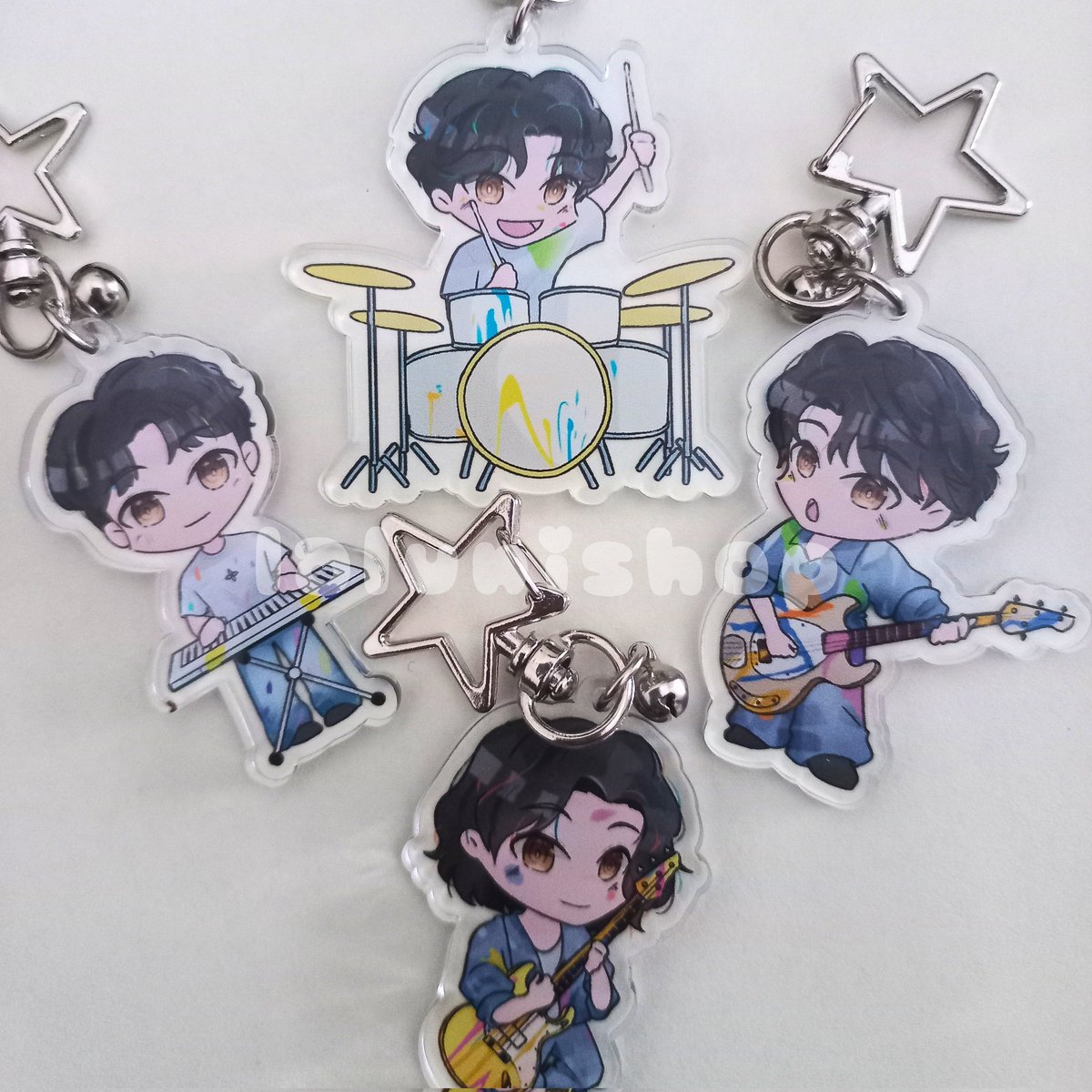 _rmbulan's tweet photo. RTs and likes are appreciated!♡

🍀 Chibi Day6 Keychain &amp; Phone Strap 🍀

READY STOCK!
Keychain: 35k
Phone Strap: 20k
CO from 🍊

✉️ DM for stock check due to limited qty, if stock avail, i will send the link! 🥰 https://t.co/6crFPP9XgN