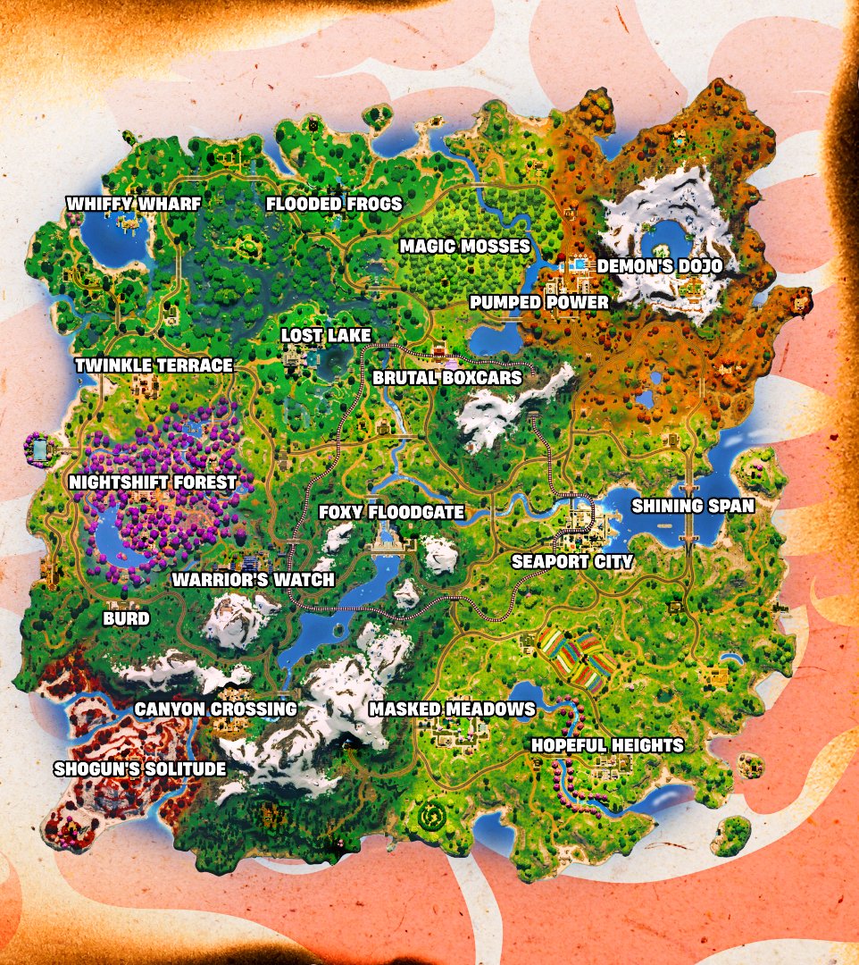 It's been over 5 days since the release of Chapter 6 - what is your favourite drop spot? 👀

#Empire7RC