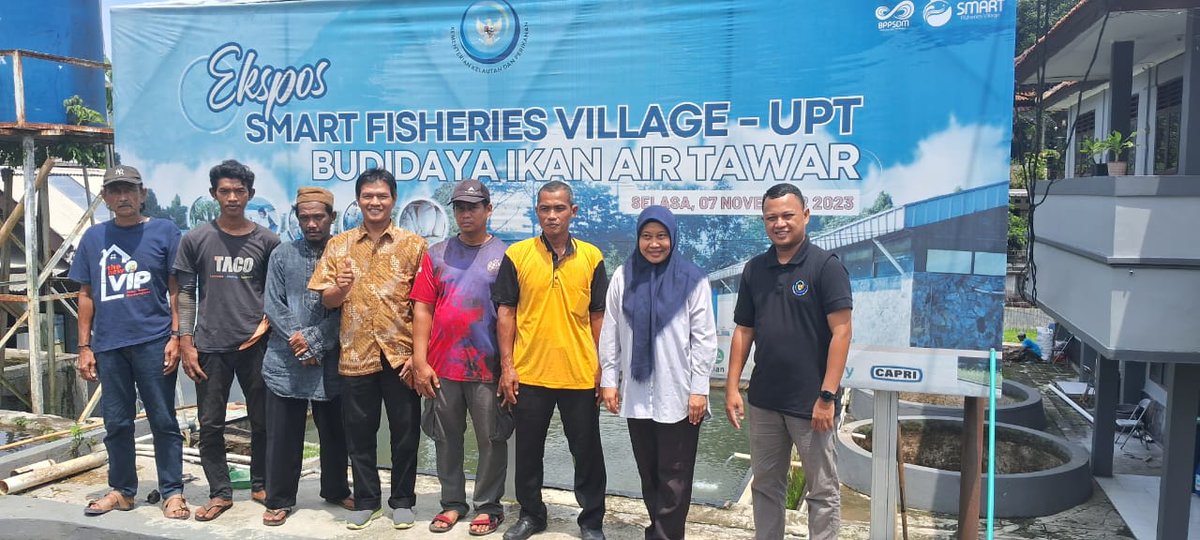 MPatekkai's tweet photo. Selasa (26/11), Patekkai, Luhkan Kota Bogor, menerima kunjungan studi banding Bioflok Sipanen Pokdakan Bawah Situ Babakan 1 dr Kec. Rancabungur Kab Bogor ke SFV Cibalagung #GiatLuhkanSatminkalBogor #aktivitas @pusluh_bppsdm @brpbatpp_bogor @bppsdm_kp https://t.co/JcEJt1teAd