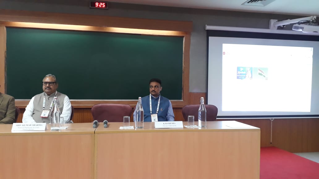 <a href="/CSIR_IND/">CSIR, India</a> 
#IISF2024 

Dr. K. Ramesha, Director, CSIR-CECRI addressing at the inauguration of Media Conclave, one of the thematic events of India International Science Festival (IISF) 2024, IIT Guwahati on Dec 01, 2024