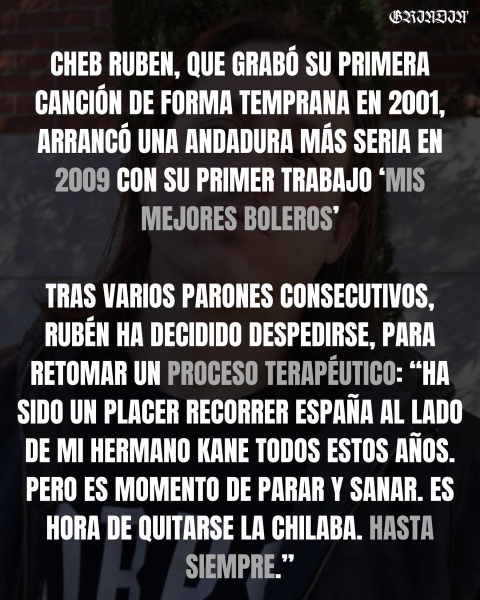 🔴 Cheb Rubën pone punto y final a su carrera profesional