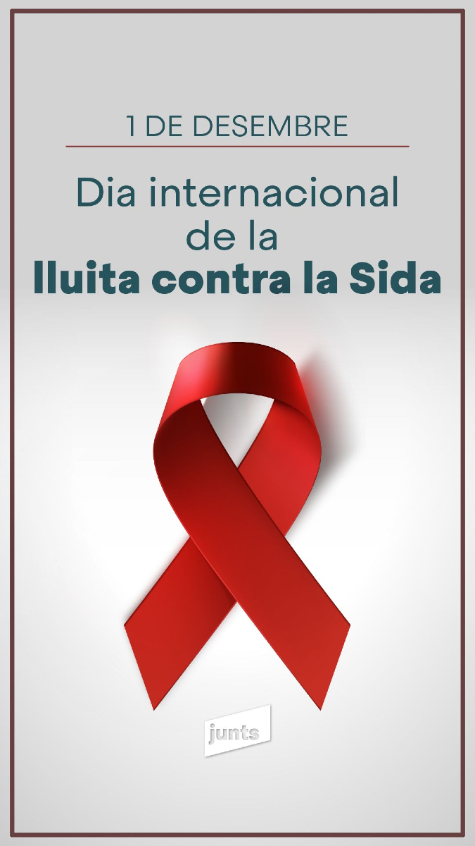 Seguim lluitant! #diamundialcontraelsida #sida