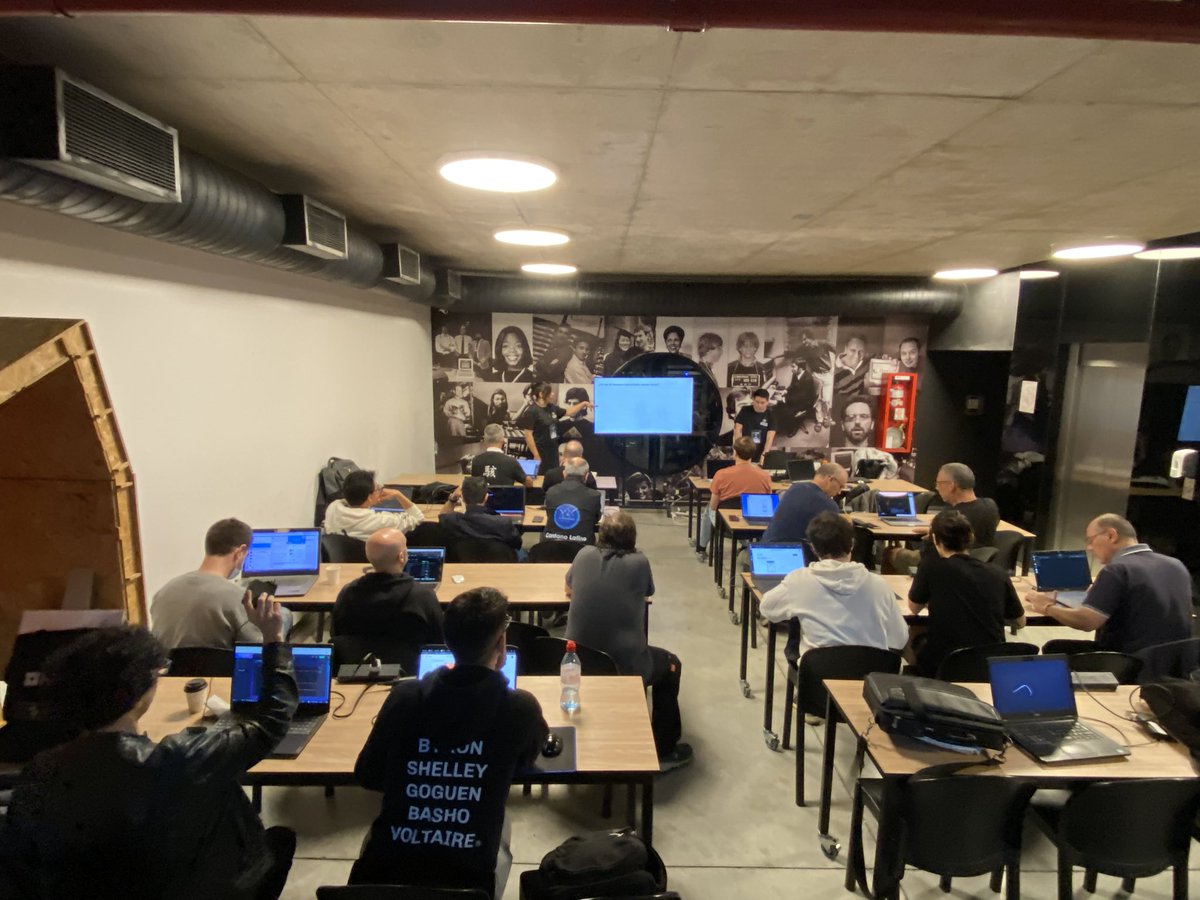 CardanoSolar's tweet image. Despite heavy rain, the @aiken_eng workshop at #CardanoTechWeek is packed with attendees! 🌧️💪 Amazing dedication to learning and building with Aiken. #CardanoCommunity
Thanks to @InputOutputHK Education Team @LarsBrunjes @_roberm_ @kdchaires @antonioiglez @IOHK_Charles…