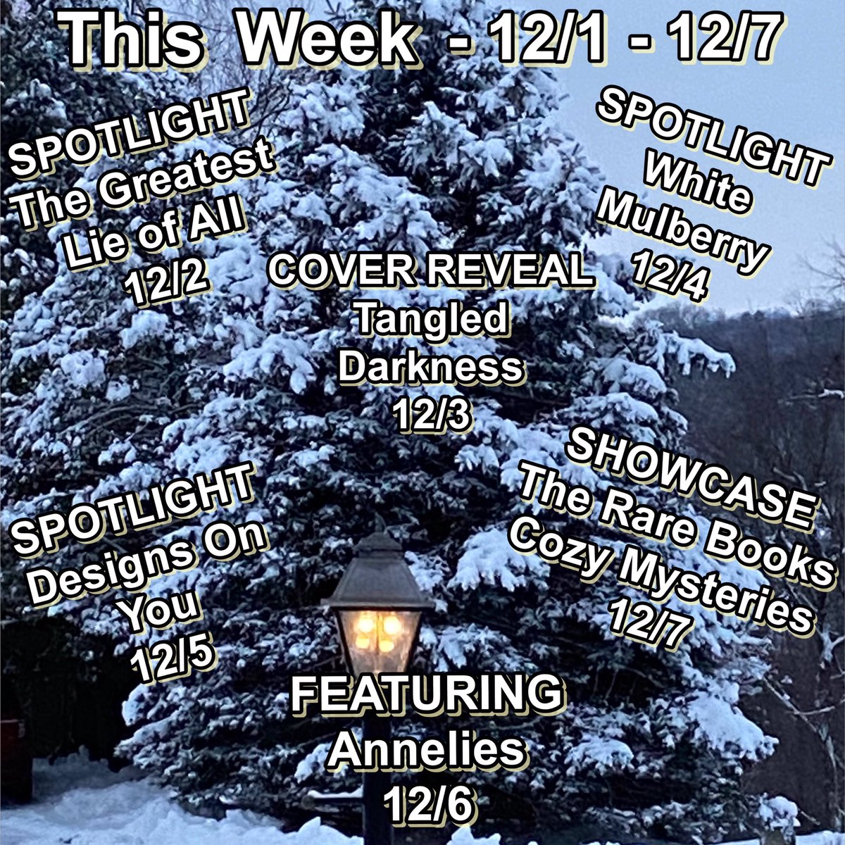 SilversReviews (@silversreviews) on Twitter photo Happy First Week of December!!
Hope to see you!!
<a href="/JillianCantor/">Jillian Cantor</a>
@marymdesch
<a href="/rosakwoneaston/">Rosa Kwon Easton</a>
Jack Burton
<a href="/drgillham/">David R. Gillham</a>
Daphne Silver
<a href="/HarperCollins/">HarperCollins</a>
<a href="/partnersincr1me/">PartnersInCrimeTours</a>
<a href="/KayePublicity/">Kaye Publicity</a>
<a href="/penguinrandom/">Penguin Random House š§š š</a> Happy First Week of December!!
Hope to see you!!
<a href="/JillianCantor/">Jillian Cantor</a>
@marymdesch
<a href="/rosakwoneaston/">Rosa Kwon Easton</a>
Jack Burton
<a href="/drgillham/">David R. Gillham</a>
Daphne Silver
<a href="/HarperCollins/">HarperCollins</a>
<a href="/partnersincr1me/">PartnersInCrimeTours</a>
<a href="/KayePublicity/">Kaye Publicity</a>
<a href="/penguinrandom/">Penguin Random House š§š š</a>