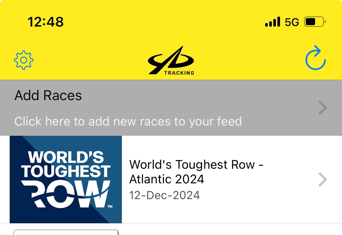 Dawn is about to set off for her 5 Ocean rowing crossing which will be a new world record!  
To track the team you can download the yellow brick app and look for the world’s toughest row Atlantic race 2024-25. 
We are team Ocean Empower Atlantic Row

Race Start 12th December