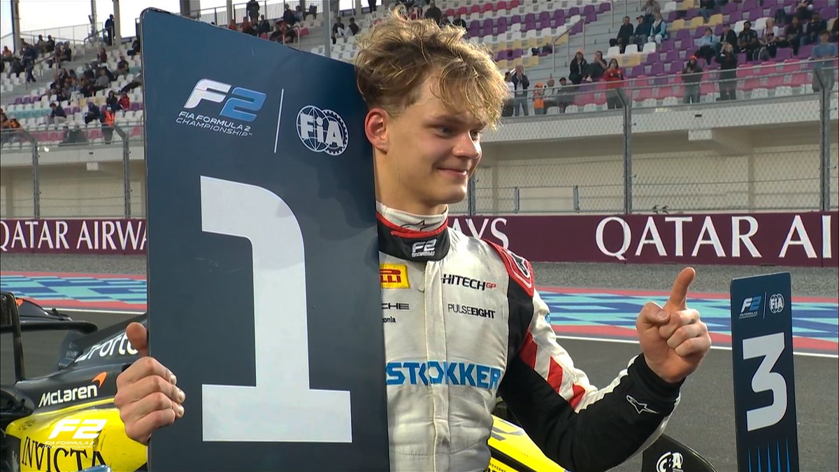 P1 for <a href="/PaulAron16/">Paul Aron</a> 🥇

#F2 #QatarGP