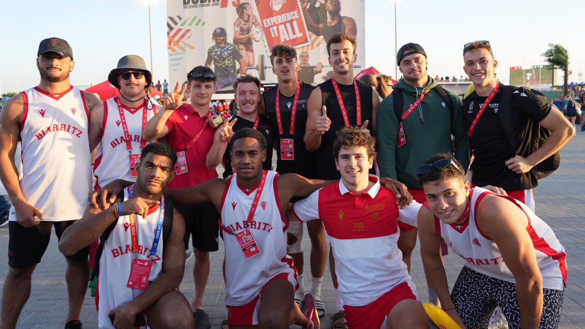 🥉 Une belle troisième place décrochée !

👏 Un grand bravo à Aurèle, Louis, Timothée, Luka, Carlo, Gaspard, Nathan, Nicolas, Sailasa, Semesa, Aratz, Martino ainsi que tout le staff pour cette très belle perf' dans cet Invitational du <a href="/Dubai7s/">Emirates Dubai 7s</a> 🏆

#BOPB7s | #BOPB | #AupaBO