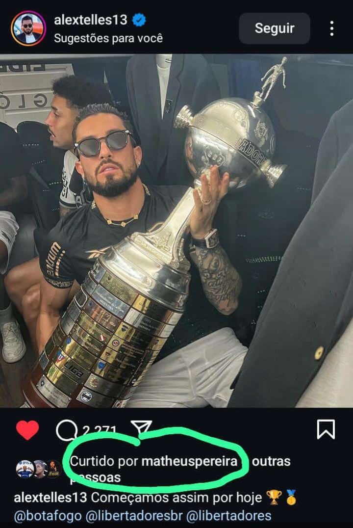 As vezes eu esqueço que o Matheus Pereira é torcedor igual a gente kkkkkkkk