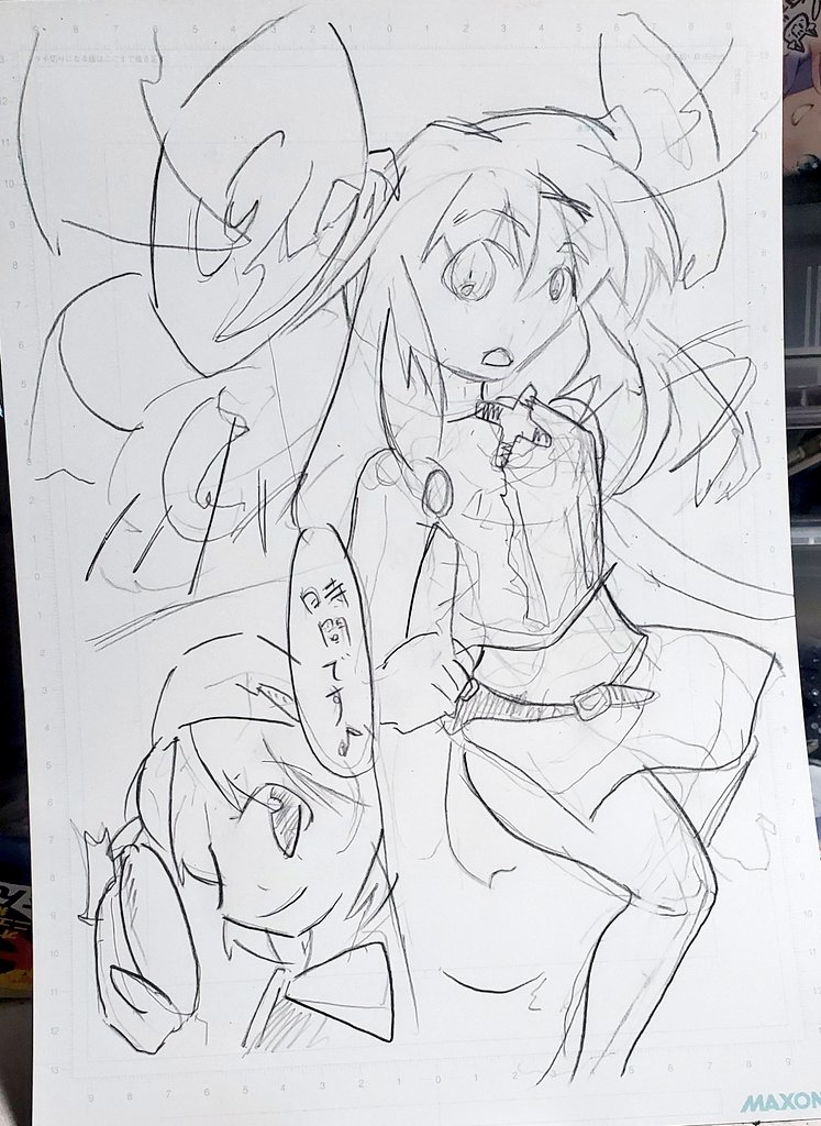 ラズかきかき。

シンデレラやボーカロイドイメージしてるがなかなかうまくできん
#武装神姫