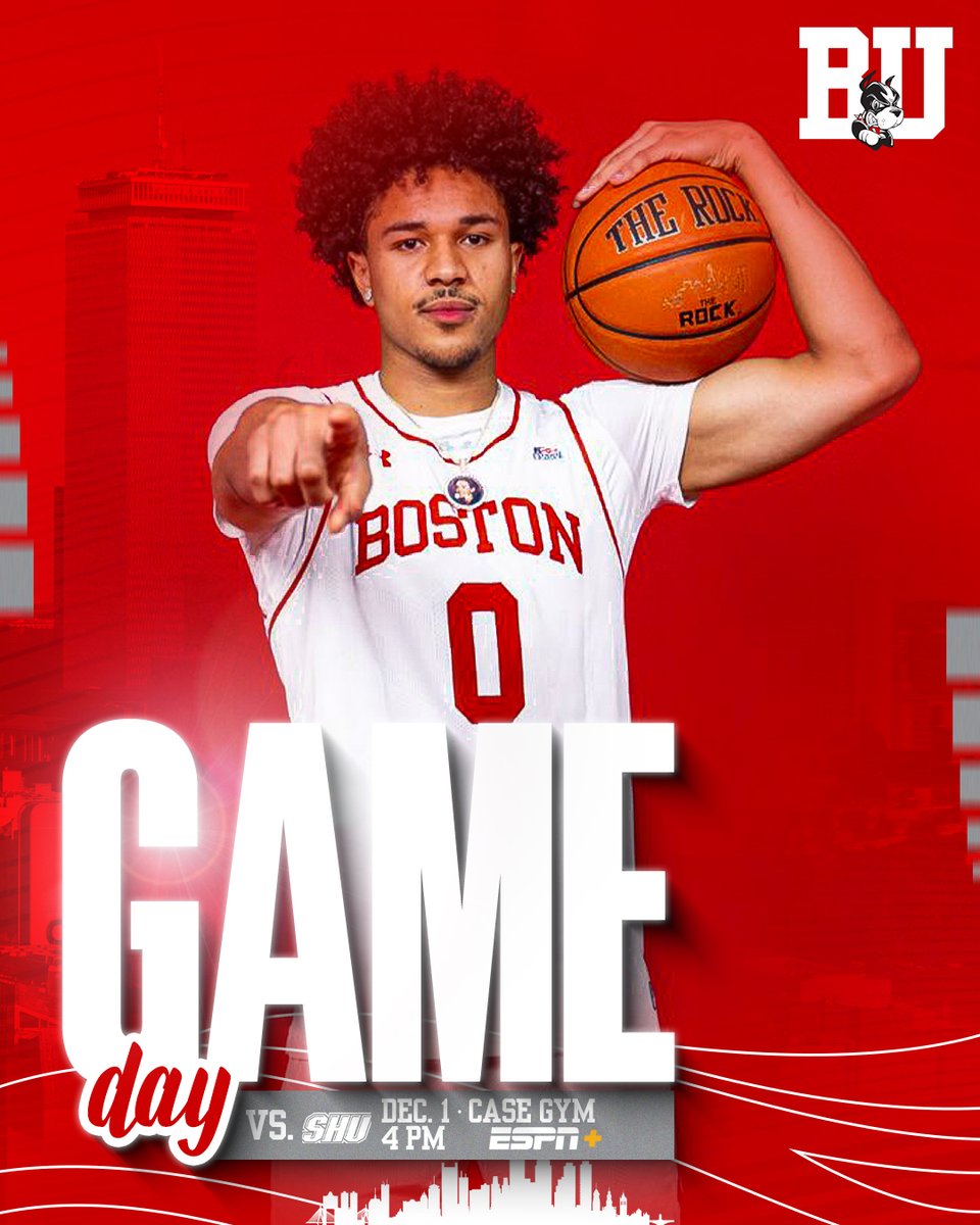 Capping a #BU 🏀 doubleheader against the Pioneers!

🆚 Sacred Heart
🕰️ 4 p.m. (WBB - 1 pm)
🏟️ Case Gym
🎟️ tinyurl.com/2cvj346y
🖥️ tinyurl.com/28dm287g
🖥️ PatriotLeague.org/watch (int'l)
📈 tinyurl.com/273wt7yt
📻 GoTerriers.com/listen
📰 tinyurl.com/22tcyvna

#GoBU