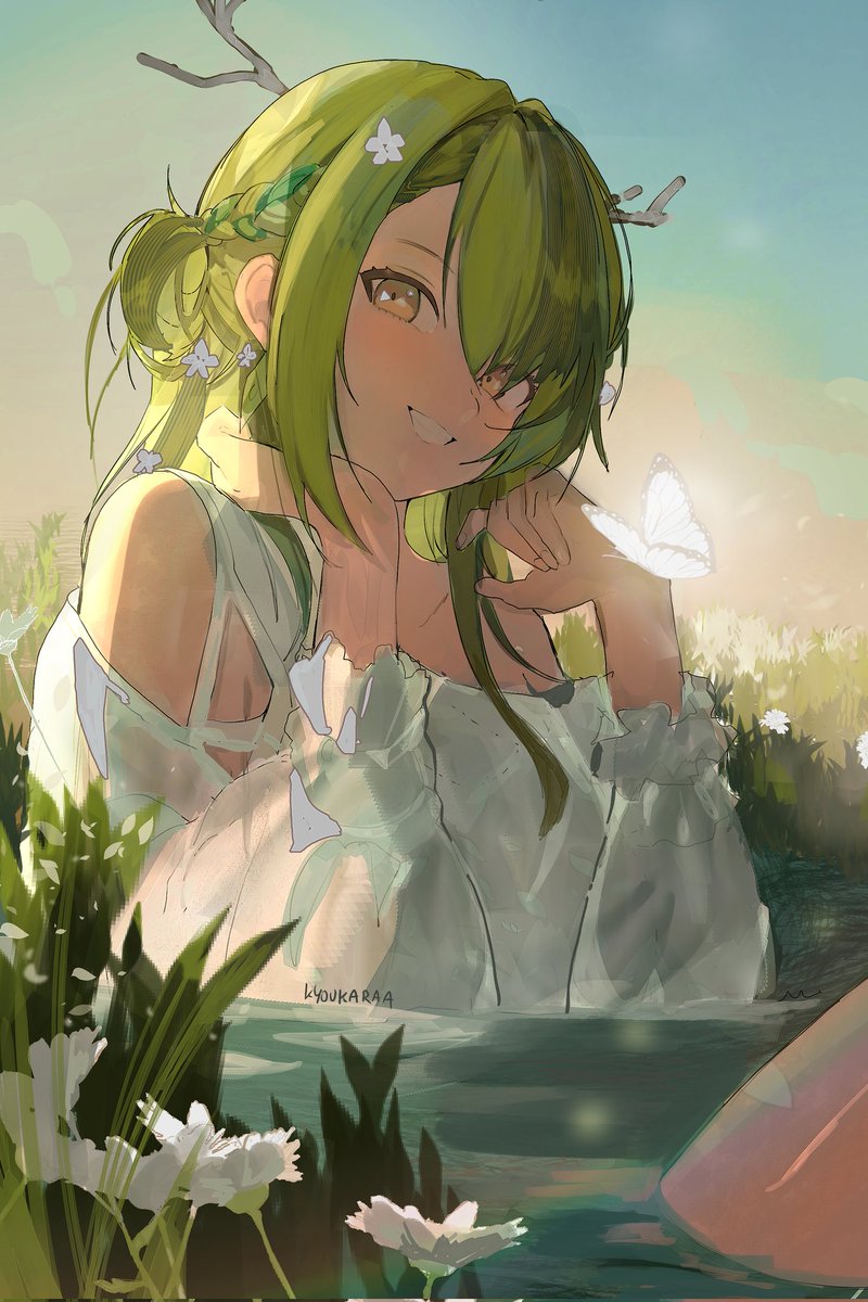 Kyoukaraa's tweet image. Thank you for all your hard work and inspiration for drawing #ceresfauna #hololive #FineFaunart