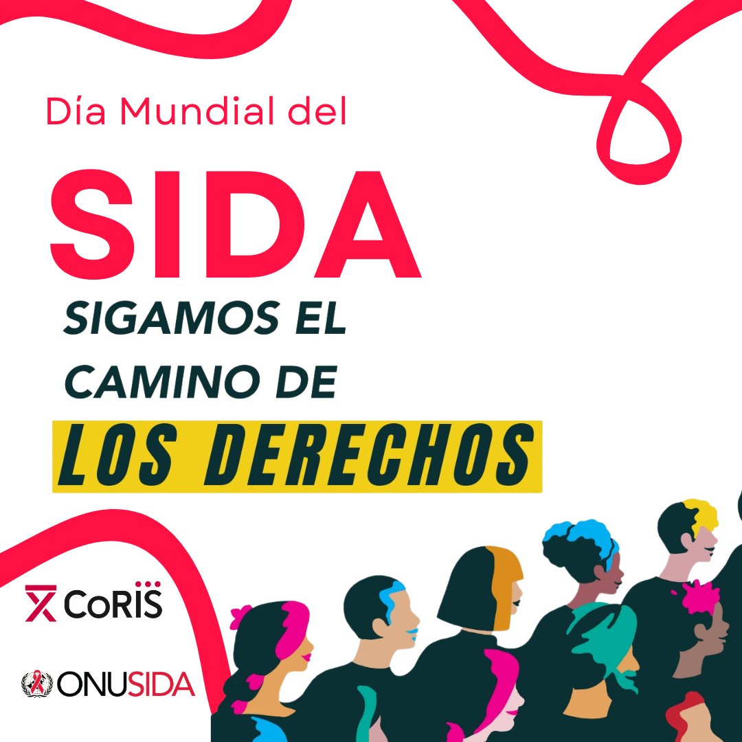 🌍 Hoy nos unimos al lema de #ONUSIDA: “Sigamos el camino de los derechos”. 

Este día nos recuerda que el acceso a la salud, la igualdad y la dignidad son fundamentales para todas las personas, especialmente en la respuesta al #VIH.

En #CoRIS trabajamos por la prevención, el
