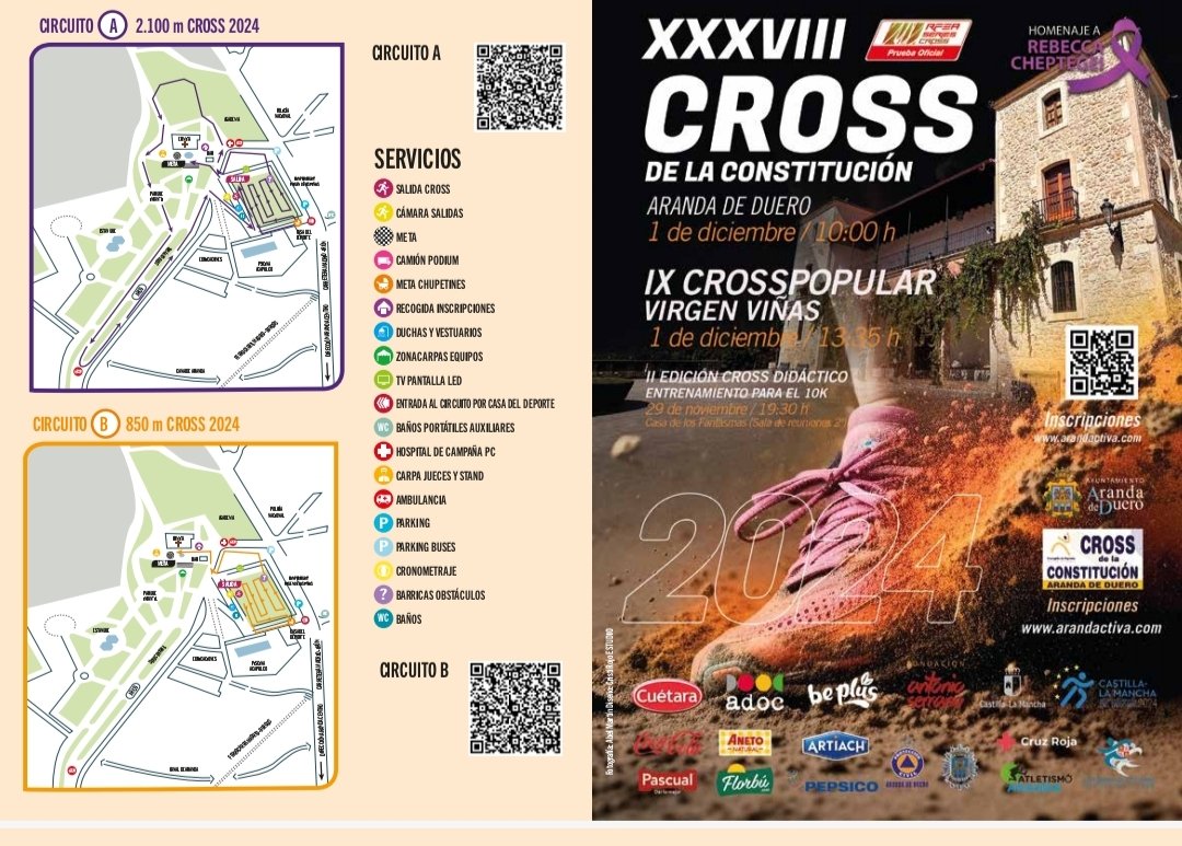 Mrtxu (@mrtxu1) on Twitter photo Enorme espectáculo en el XXXVIII #Cross Constitución ( #Aranda de Duero), buena mañana de #atletismo y un ambiente y organización espléndida! 🏃👏🏅
<a href="/Higuero_JC/">Juan Carlos Higuero</a>
Millones de #Gracias <a href="/LidiaCampo/">Lidia Campo Sastre</a> por esa dedicatoria
Y hacer realidad y feliz a la #niña! 🏃👏 Enorme espectáculo en el XXXVIII #Cross Constitución ( #Aranda de Duero), buena mañana de #atletismo y un ambiente y organización espléndida! 🏃👏🏅
<a href="/Higuero_JC/">Juan Carlos Higuero</a>
Millones de #Gracias <a href="/LidiaCampo/">Lidia Campo Sastre</a> por esa dedicatoria
Y hacer realidad y feliz a la #niña! 🏃👏