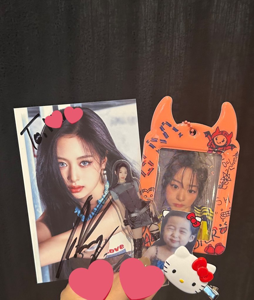 BABYMONSTER アヒョン　サイン BABYMONSTER アヒョン サイン BABYMONSTER アヒョン 直筆サイン入り