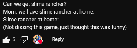 zlitzgames's tweet photo. My favorite comment so far, simply because it's true (and funny) https://t.co/Jt1eOANVn5