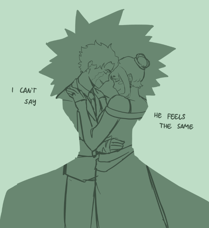 Funny enough, I had the same idea

Let's all hold hands and drink some angst