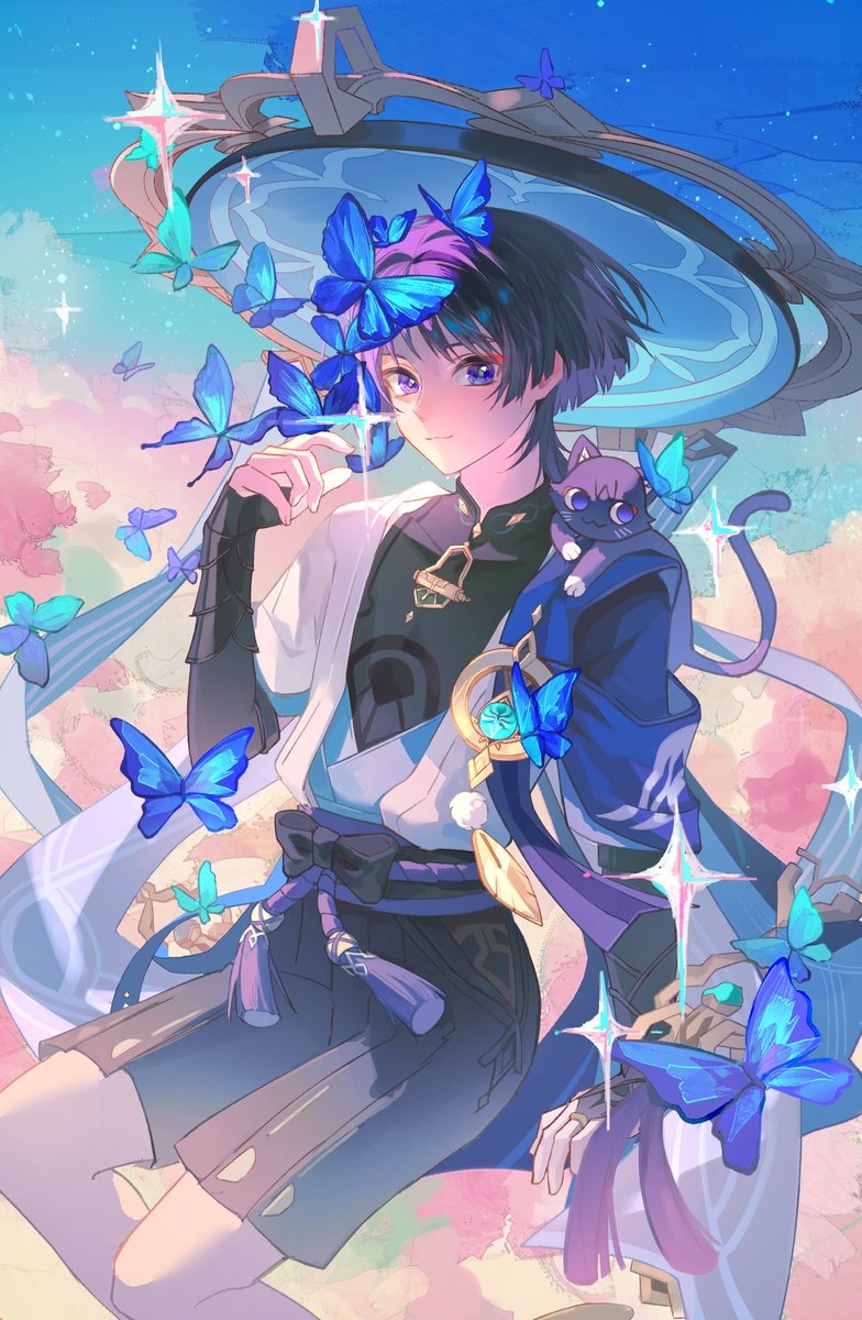 🦋🦋🦋#scaramouche #wanderer #GenshinImpact