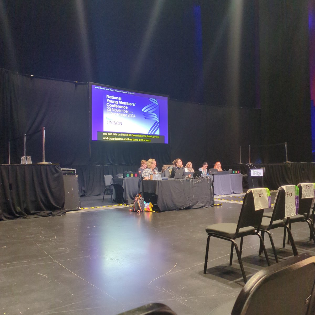 UNISONEastMidYM's tweet photo. Day 3: beginning the day with a panel about organising in Young Members https://t.co/J11Q9x12cE