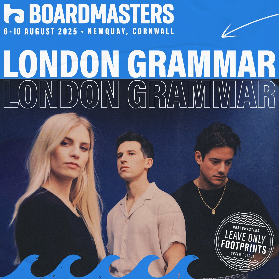Boardmasters (@boardmasters) on Twitter photo Make some noise for double platinum-selling indie pop chart toppers <a href="/londongrammar/">London Grammar</a> 🥵
Book tickets now at boardmasters.com
Make some noise for double platinum-selling indie pop chart toppers <a href="/londongrammar/">London Grammar</a> 🥵
Book tickets now at boardmasters.com
