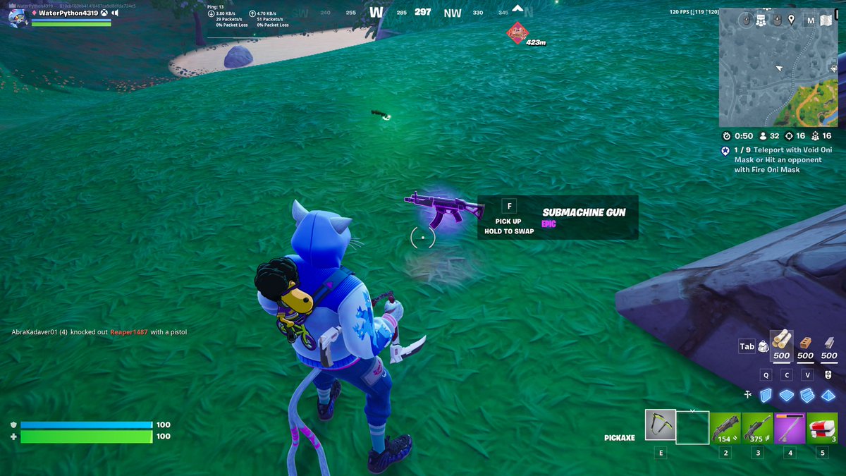 Python_180's tweet image. OG SMG has been added
Fortnite Chapter 6 Is already insanely good