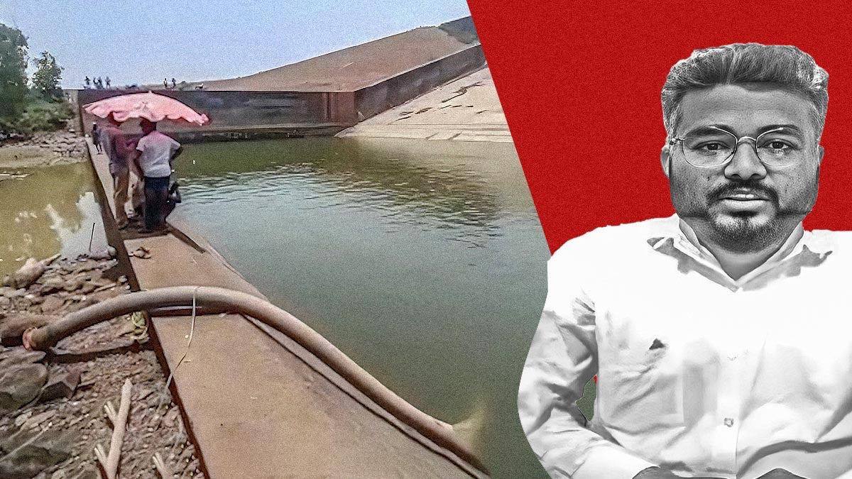 In India, a dam was drained to get an official's phone

Rajesh Vishwas dropped his $1200 Samsung while taking selfies. Divers couldn't find the device, so Rajesh paid for a diesel pump, which pumped out an estimated 2 to 41 million liters of water over three days.