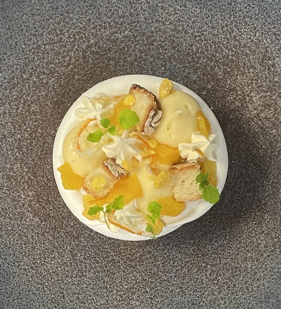 Chef Paul Askew (@porkyaskew) on Twitter photo New For our Festive Menu 🙌Vacherin of Kalamansi , Orange , Almond brittle and Ameretto Creme Patissiere and lemon balm
Fresh zesty ,textures and Christmas flavours 🎁🎄🚀Come and Join us <a href="/ArtSchoolLpool/">The Art School</a> <a href="/ArtSchoolCellar/">The Art School Cellars</a> 🥂❤️ New For our Festive Menu 🙌Vacherin of Kalamansi , Orange , Almond brittle and Ameretto Creme Patissiere and lemon balm
Fresh zesty ,textures and Christmas flavours 🎁🎄🚀Come and Join us <a href="/ArtSchoolLpool/">The Art School</a> <a href="/ArtSchoolCellar/">The Art School Cellars</a> 🥂❤️