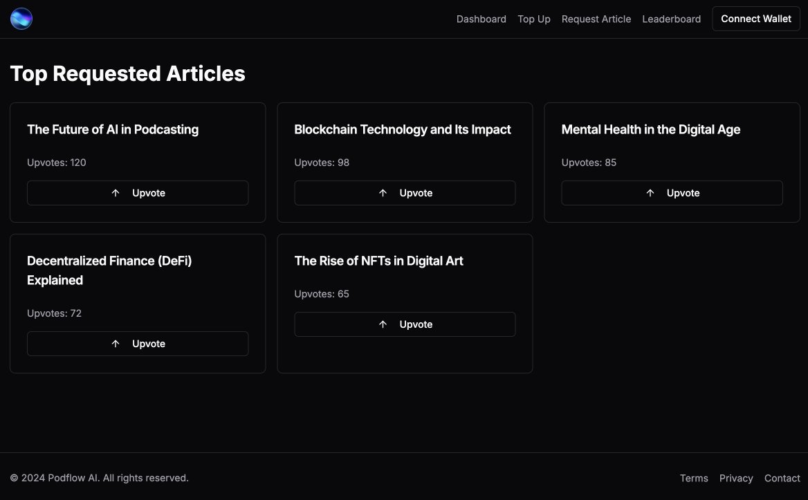 Podflow AI tweet media