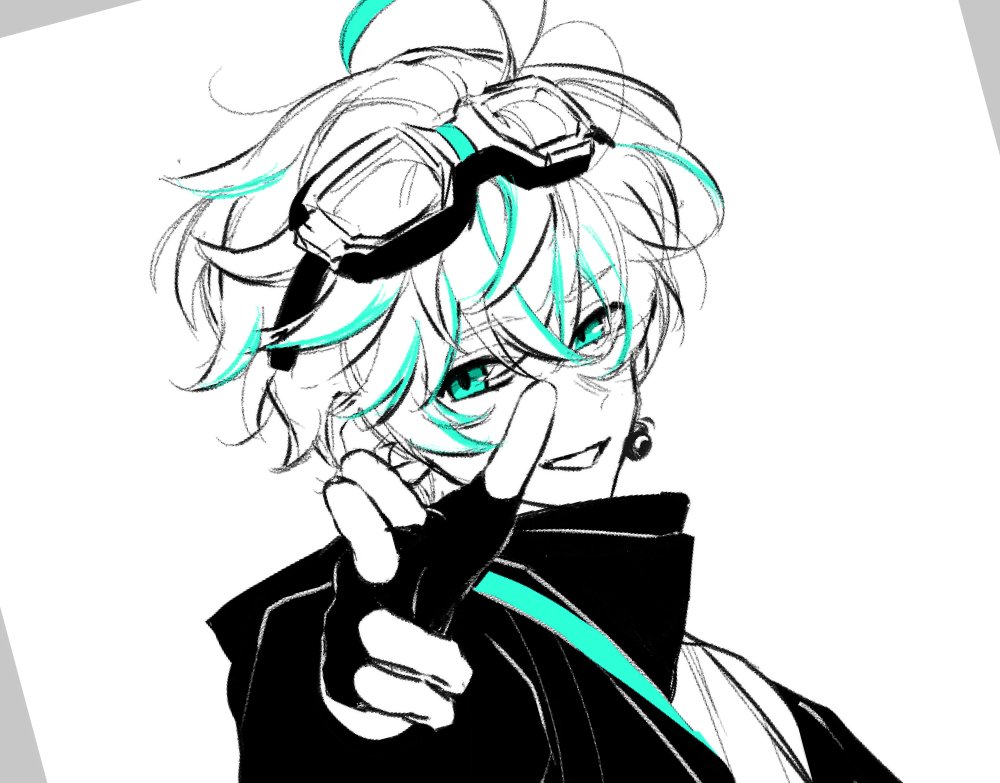 잘생기게 그리기 쉽지않다