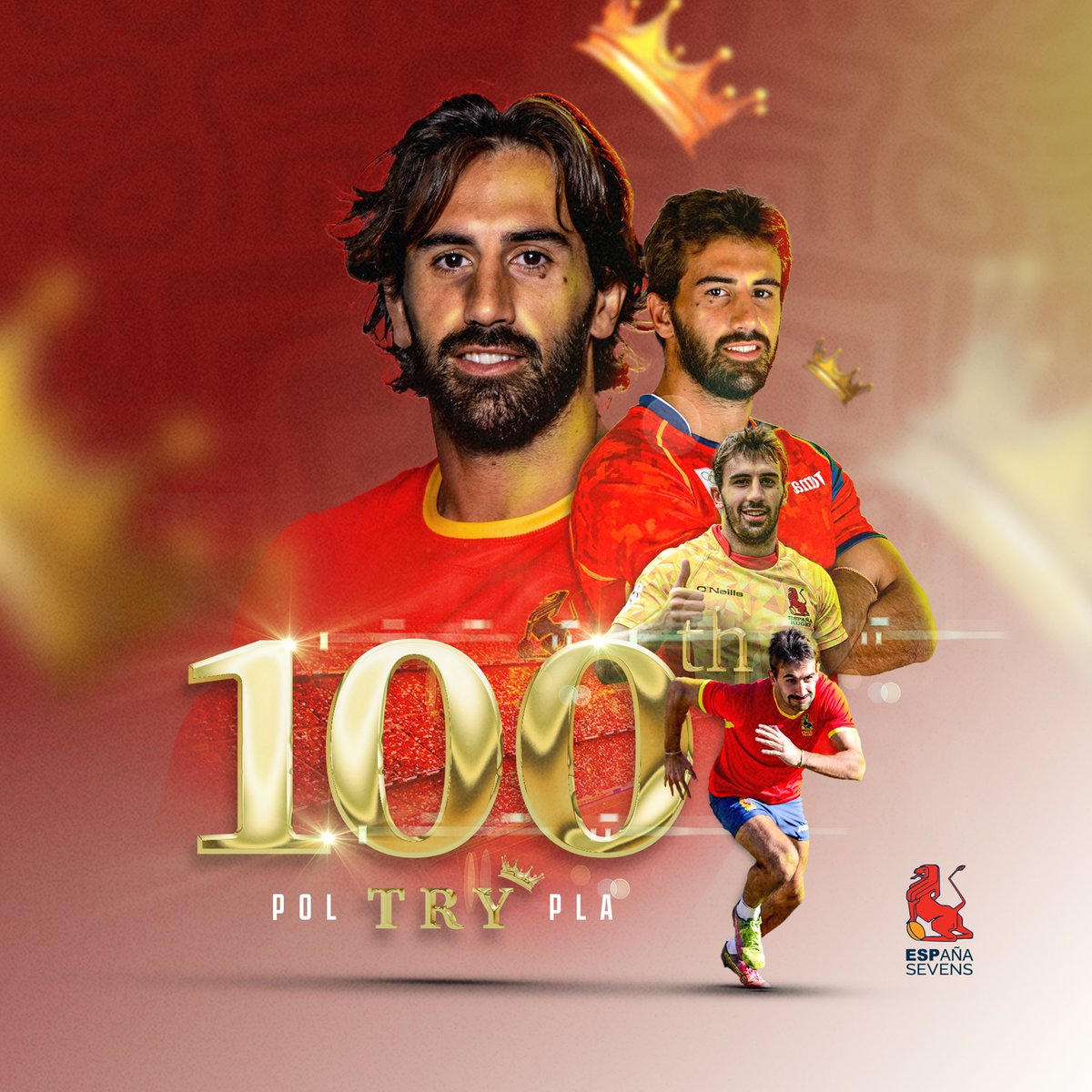 𝐋𝐞𝐲𝐞𝐧𝐝𝐚. 𝐈𝐜𝐨𝐧𝐨. 𝐑𝐞𝐟𝐞𝐫𝐞𝐧𝐭𝐞. 👑

Primer español en llegar a los 100 ensayos en las <a href="/SVNSSeries/">HSBC SVNS</a>. 

<a href="/polpla11/">Pol Pla Vegué</a> 🐐 

#LoQueNosUne | #Leones7s