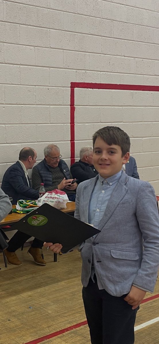 Dáithí Hogan , aged 10 , grandson of the late  Noel Treacy TD at the Galway east count . With 26 year old Albert Dolan set to be elected shortly , a career in politics is possible for aspiring young people