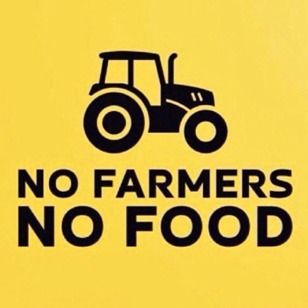 No Farmers, No Food tweet media