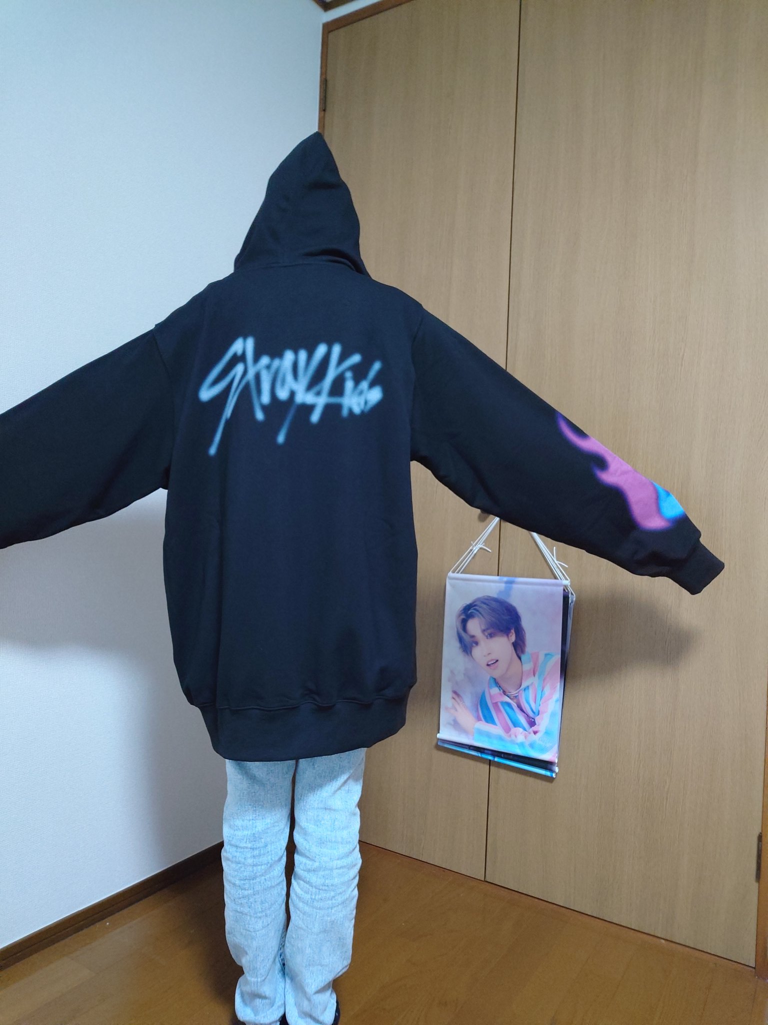 スキズstraykids ポップアップフィリックスデニムジャケット