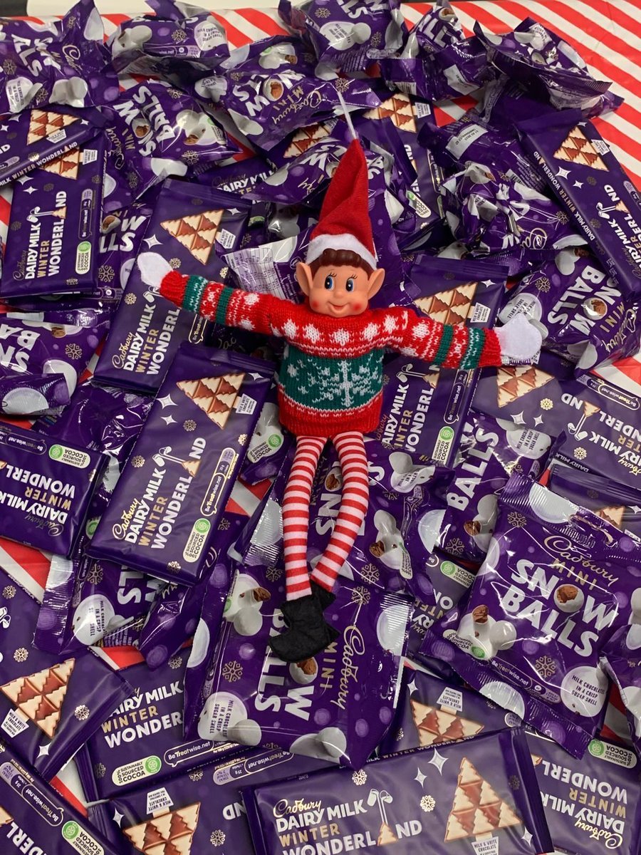 Just in time for the start of December <a href="/cadburyuk/">Cadbury UK</a> have sent us an early Christmas present! We're so thrilled to recieve these chocolatey goodies to add some extra Christma magic to our food parcels this month. Thank you to the Cadbury's team!
#cadburys #christmas #elf
