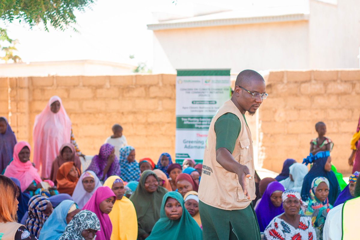 fourcinigeria's tweet photo. 🌱🌍 Fighting Climate Challenges Through Tree Planting!

We engaged local leaders, farmers, and youth to promote tree planting as a solution for climate resilience. Together, we’re growing a greener future! 🌳✨
#FOURCiNigeria #ACreSAL #TreePlanting #ClimateAction #Sustainability https://t.co/ZoJG65Sr0Z