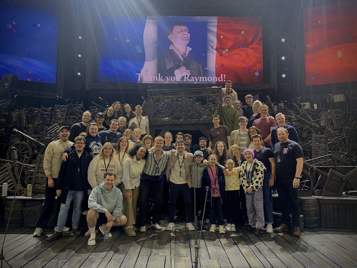 Raymond Walsh (@raymondwa1sh) on Twitter photo My last day on the <a href="/lesmisofficial/">Les MisΓ©rables</a> Arena Tour. Still canβt put into words what this job has meant to me. Opening in Belfast and then travelling the world, performing my favourite musical to thousands of people with the most incredible group of humans. One Day More π«π· My last day on the <a href="/lesmisofficial/">Les MisΓ©rables</a> Arena Tour. Still canβt put into words what this job has meant to me. Opening in Belfast and then travelling the world, performing my favourite musical to thousands of people with the most incredible group of humans. One Day More π«π·