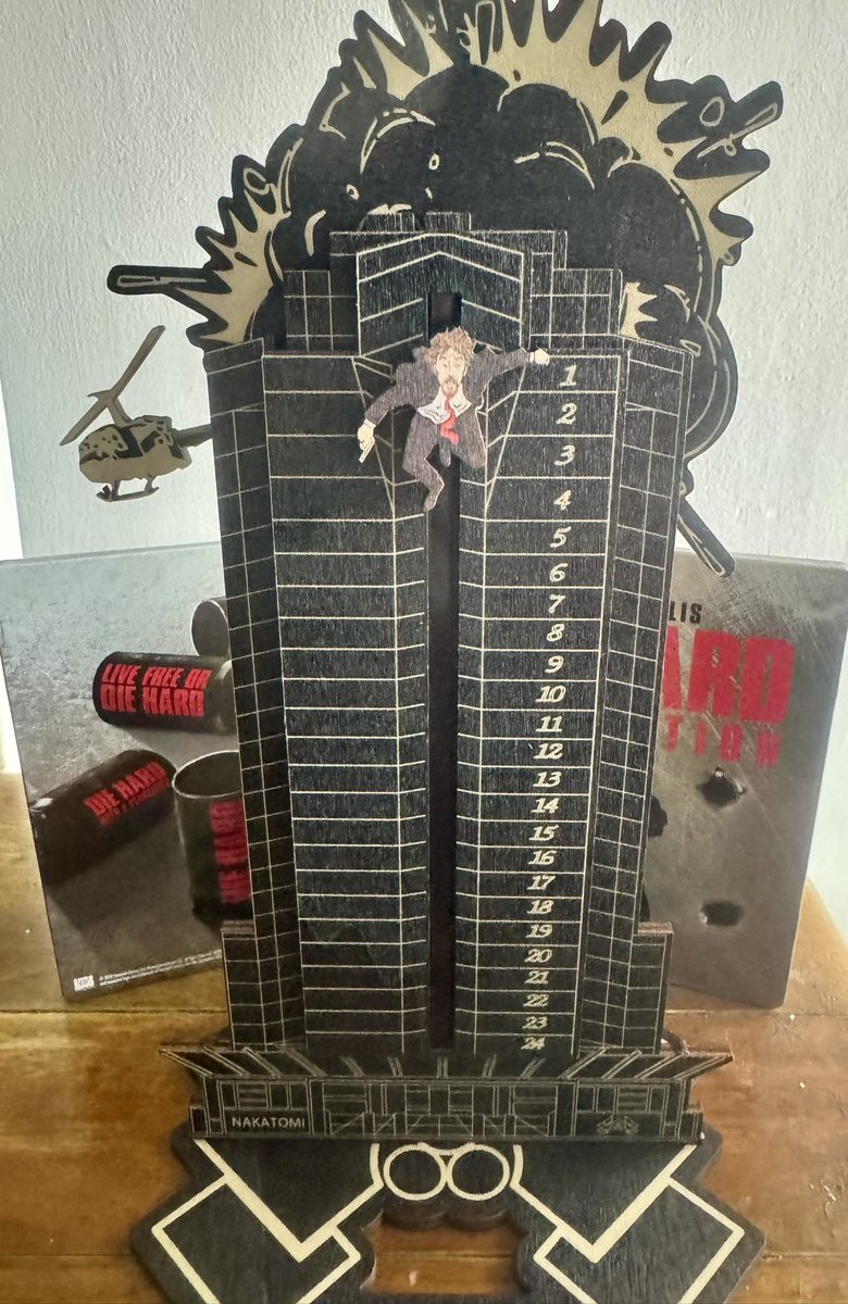 mattlightrabbit's tweet image. Had to be done this year! #diehard #advent