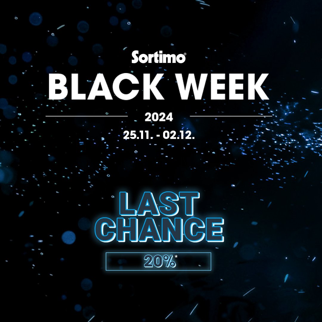 Laatste kans om gebruik te maken van de Sortimo Black Week! 🚨
Tot en met 2 december 2024 ontvang je 20%* online korting op alle online aankopen in de Sortimo webshop!

👉 eu1.hubs.ly/H0dFcBb0