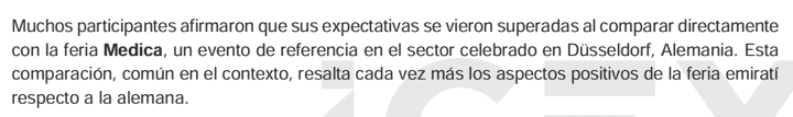 11-14 nov 2024 MEDICA 
Os hacemos un pequeño resumen de como ha ido la feria este año en la que participamos acompañando a muchos de nuestros clientes.
tecnologias-sanitarias.com/?p=37813