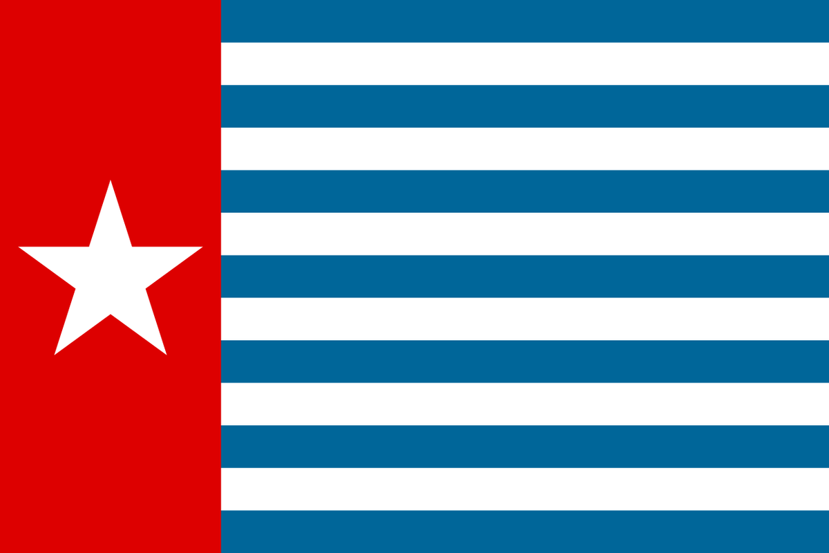On 1st December 1961 West Papua's flag was raised as a declaration of independence from the Netherlands 

63 years later West Papua is occupied by Indonesia, the flag is banned, and while the land is looted the people are denied justice 

#FreeWestPapua

freewestpapua.org