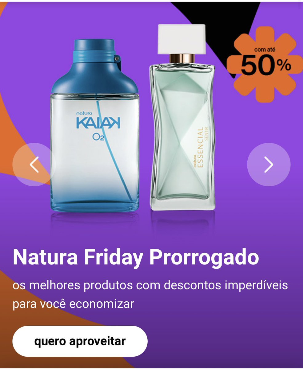lojaken's tweet photo. Promoções imperdíveis da Natura! 🌿 Produtos de qualidade com até 50% de desconto. 

Cuide de você com o melhor da natureza por um preço que cabe no bolso. Aproveite! 💚 

Compre agora ➡️ https://t.co/WfLwZisfxr

#ofertas https://t.co/S2WmSrMpTs