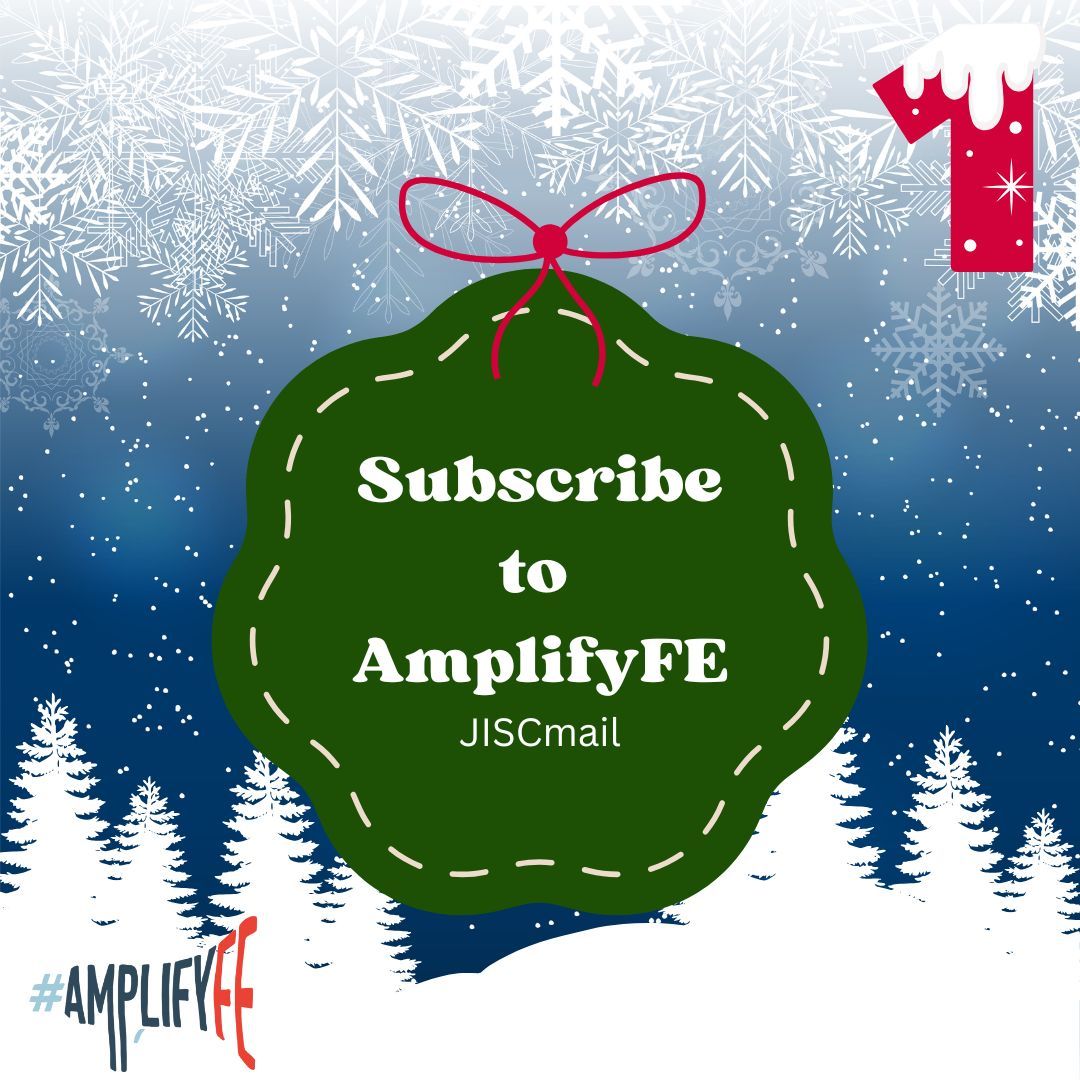 AmplifyFE Community of Practice (@amplifyfe) on Twitter photo Welcome to 25 days of <a href="/AmplifyFE/">AmplifyFE Community of Practice</a> 2024! It's day 1 and today we're sharing how you can join find out more about our growing #Community and all the latest #FE news via our monthly newsletter #AmplifyFE #25DaysofAmplifyFE
buff.ly/3B39xC7 Welcome to 25 days of <a href="/AmplifyFE/">AmplifyFE Community of Practice</a> 2024! It's day 1 and today we're sharing how you can join find out more about our growing #Community and all the latest #FE news via our monthly newsletter #AmplifyFE #25DaysofAmplifyFE
buff.ly/3B39xC7