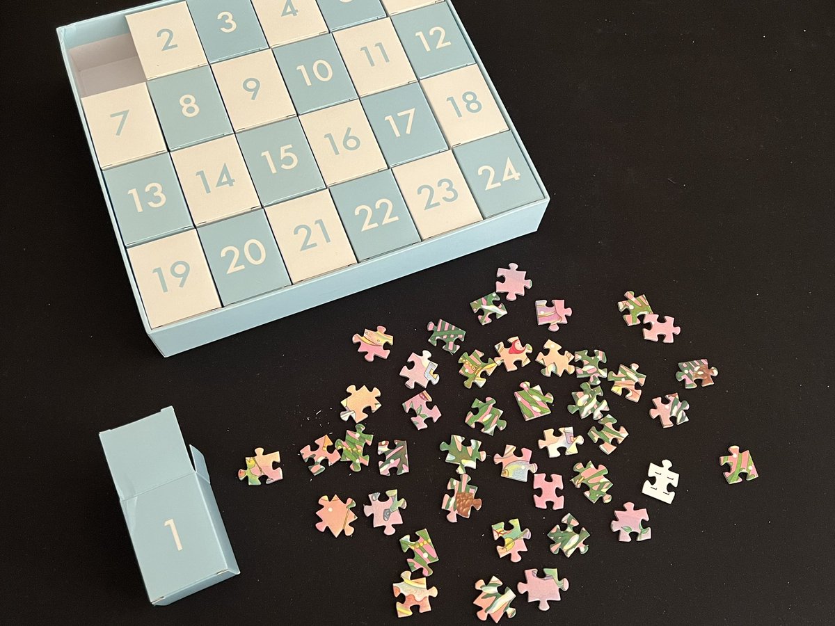 Lisa Robinson (@drlisa_ahp) on Twitter photo Happy 1st December!! ๐๐๐ฅ๐พ Went for a jigsaw advent calendar this year - loving it so far <a href="/posterpuzzles/">Cloudberries</a> ๐ Happy 1st December!! ๐๐๐ฅ๐พ Went for a jigsaw advent calendar this year - loving it so far <a href="/posterpuzzles/">Cloudberries</a> ๐